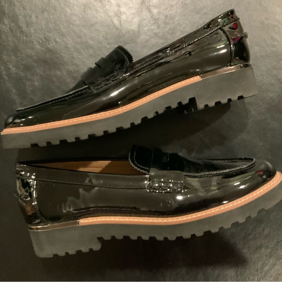 Franco Sarto Carolynn Black Slip-On Loafer - Picture 3 of 8